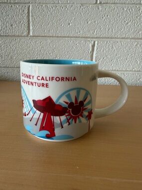 Disney Discovery Series California Adventure 14 oz Ceramic Starbucks Coffee Mug